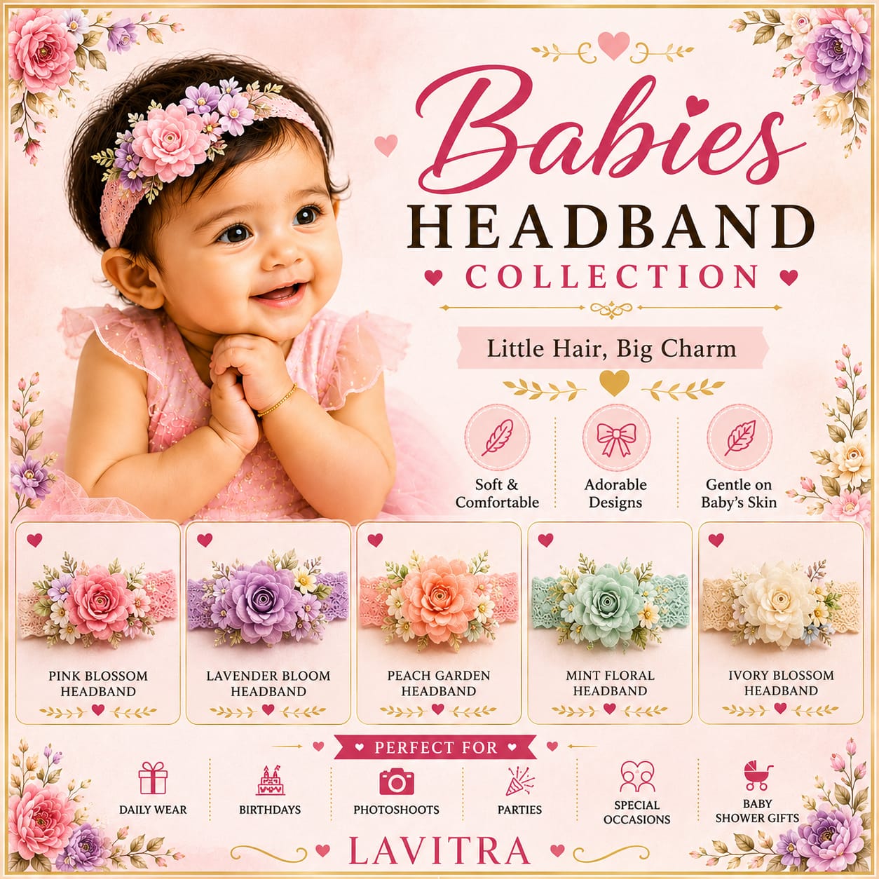 Baby headband